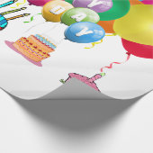 Vrolijke verjaardag! cadeaupapier (Hoek)
