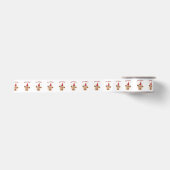 Vrolijke verjaardag! Confetti Monkey Satijnen Lint (Voorkant)