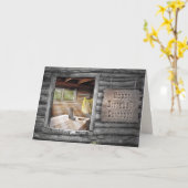 Vrolijke verjaardag, Cowboy! Kaart (Gele Bloem)