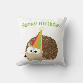 Vrolijke verjaardag! Egel Kussen