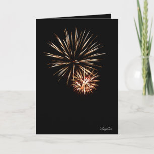Vrolijke verjaardag, Firecracker! Kaart