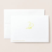Vrolijke verjaardag! folie kaarten (Met envelop)