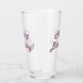 Vrolijke verjaardag! glas (Links)