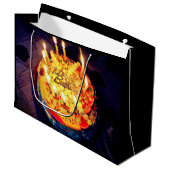 Vrolijke verjaardag! groot cadeauzakje (Voorkant Gekanteld)