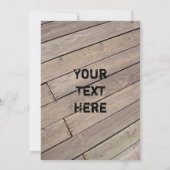 Vrolijke verjaardag, Jezus! Funny Kerstuitnodiging Kaart (Achterkant)