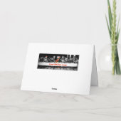 Vrolijke verjaardag, Jezus! Grappig kerstfeest Feestdagen Kaart (Achterkant)