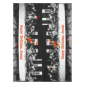 Vrolijke verjaardag, Jezus! Grappig kerstfeest Tafelkleed (Voorkant)