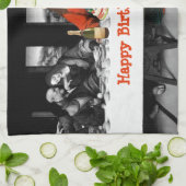 Vrolijke verjaardag, Jezus! Grappig kerstfeest Theedoek (Gevouwen)