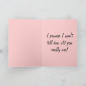 Vrolijke verjaardag! kaart (Binnen)