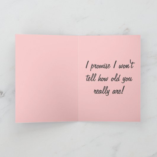 Vrolijke verjaardag! kaart (Binnen)