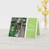 Vrolijke verjaardag! kaart (Gele Bloem)