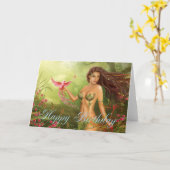 Vrolijke verjaardag! kaart (Gele Bloem)