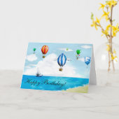 Vrolijke verjaardag! kaart (Gele Bloem)