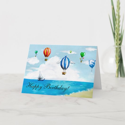 Vrolijke verjaardag! kaart (Voorkant)