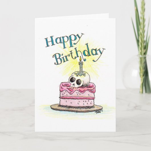 Vrolijke verjaardag! kaart (Voorkant)