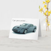 Vrolijke verjaardag! kaart (Gele Bloem)