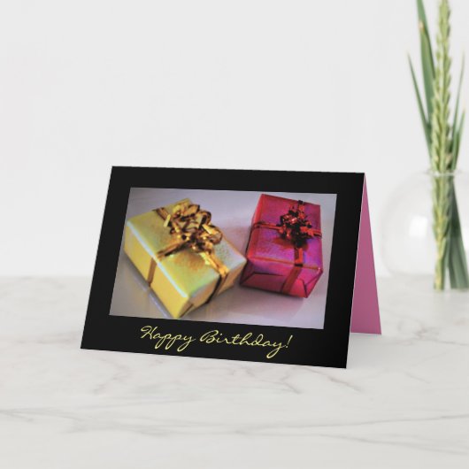 Vrolijke verjaardag! kaart (Voorkant)