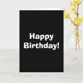 Vrolijke verjaardag! kaart (Gele Bloem)