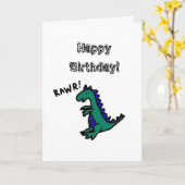 Vrolijke verjaardag! kaart (Gele Bloem)