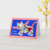 Vrolijke verjaardag! kaart (Gele Bloem)