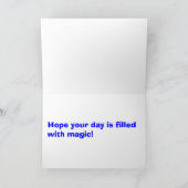 Vrolijke verjaardag! kaart (Binnen)