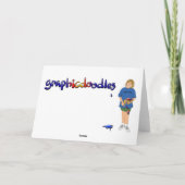 Vrolijke verjaardag! kaart (Achterkant)