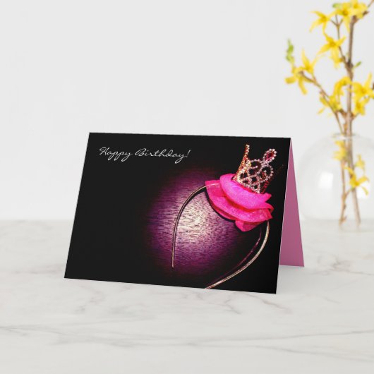 Vrolijke verjaardag! kaart (Gele Bloem)