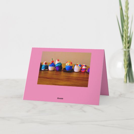 Vrolijke verjaardag! kaart (Achterkant)