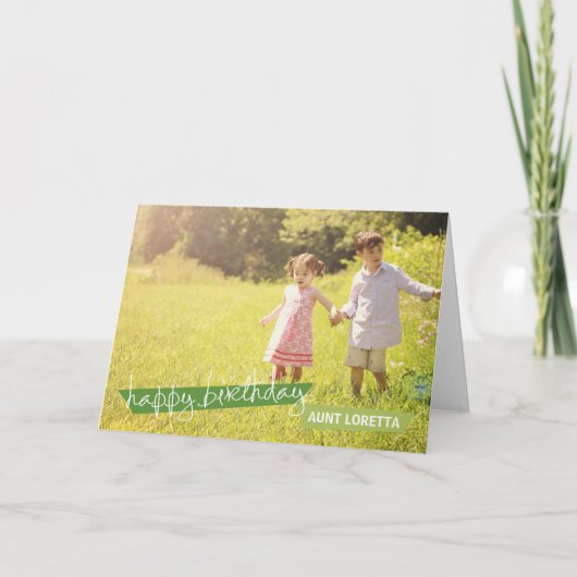 Vrolijke verjaardag! kaart (Voorkant)