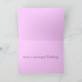 Vrolijke verjaardag! kaart (Binnen)