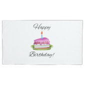 Vrolijke verjaardag! kussensloop (Voorkant)