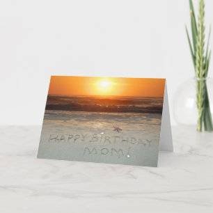 Vrolijke verjaardag, mam! kaart