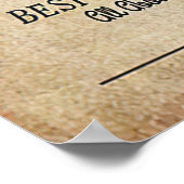 Vrolijke verjaardag, mijn beste vriend!! Hou van j Poster (Hoek)