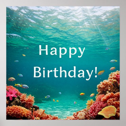 Vrolijke verjaardag! poster (Voorkant)