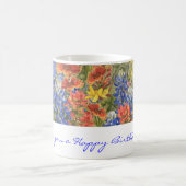 Vrolijke verjaardag! Texas Wildflower Mok (Center)