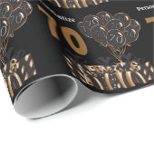  Vrolijke verjaardag tot 100 jaar  Cadeaupapier (Rol Hoek)