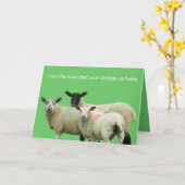 Vrolijke verjaardag van Ewe Kaart (Gele Bloem)