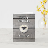 Vrolijke verjaardag van Ewe Kaart (Gele Bloem)