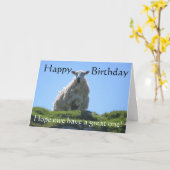 Vrolijke verjaardag van Ewe Kaart (Gele Bloem)