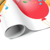 Vrolijke verjaardag! Verpakkingspapier Cadeaupapier (Rol Hoek)