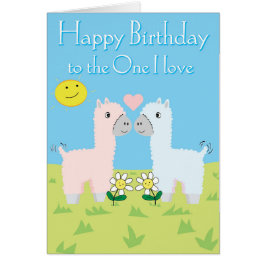 Vrolijke verjaardag voor degene van wie ik hou - A