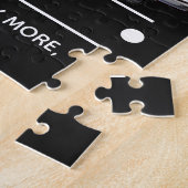 Vrolijke verjaardag voor een klassieke man legpuzzel (Zijkant)