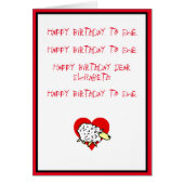 Vrolijke verjaardag voor Ewe... (Voorkant)