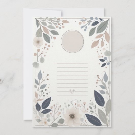 Vrolijke verjaardagsfeest Kaart (Achterkant)