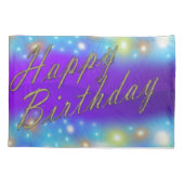 vrolijke verjaardagskussens hoesjes kussensloop (Achterkant)