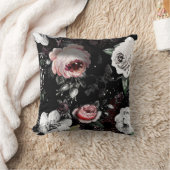 Vrolijke Victoriaanse Roos Kleurrijke Bloem Kussen (Deken)