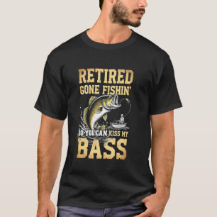Vrolijke Visserij Pensioen Humor Feest T-shirt