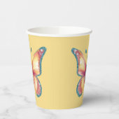 Vrolijke vlinder papieren bekers (Links)