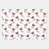 Vrolijke Vogeltjes - Inpakpapier Vel (Voorkant 2)