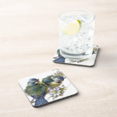 Vrolijke vrolijke  vogels drankjes onderzetter (Rechterzijde)